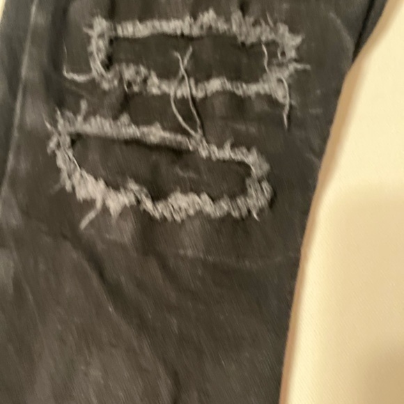 EUC Old Navy Jeans‎ Men's 30x32 Slim Straight Black Flex stretch Denim (A2) - Picture 2 of 7